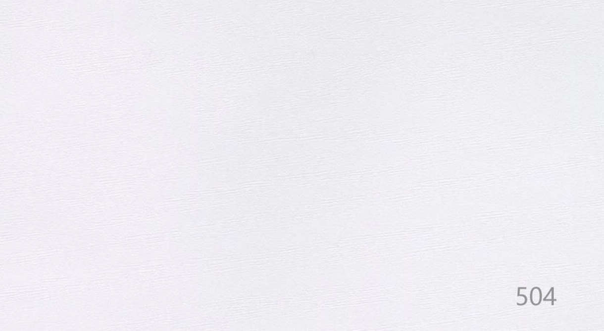 clean white solid finish